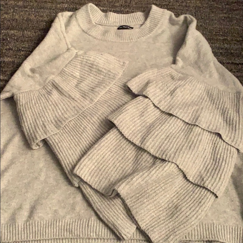 Classic grey sweater